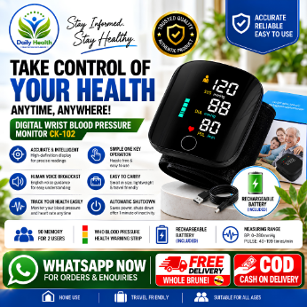 CK-102 wrist blood pressure monitor image 1