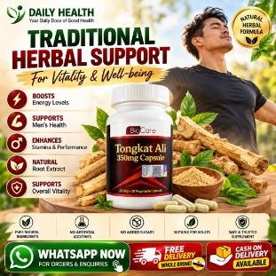 BioCare Tongkat Ali 350mg capsules image 2